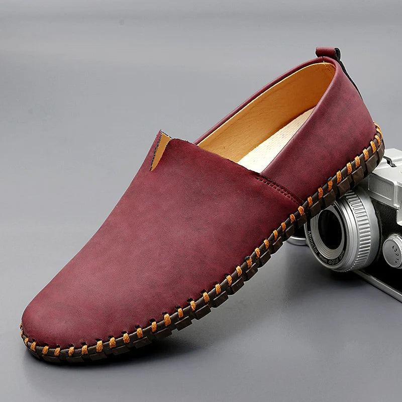 Santorini | Mocasines De Cuero Hechos A Mano Para Un Estilo Sofisticado