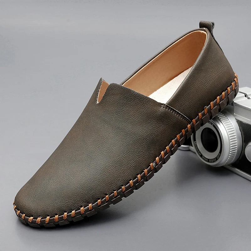 Santorini | Mocasines De Cuero Hechos A Mano Para Un Estilo Sofisticado