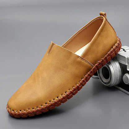 Santorini | Mocasines De Cuero Hechos A Mano Para Un Estilo Sofisticado