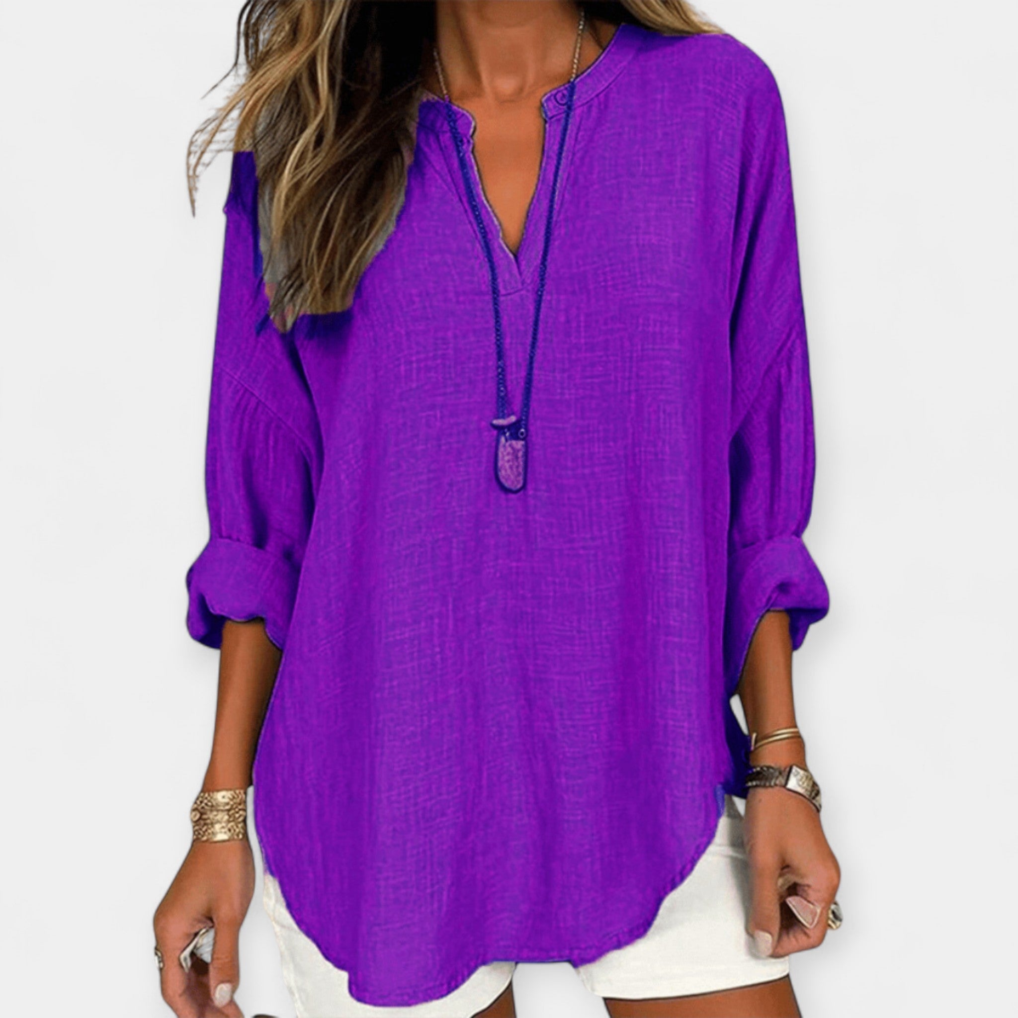 Ingrid | Blusa ligera de algodón casual