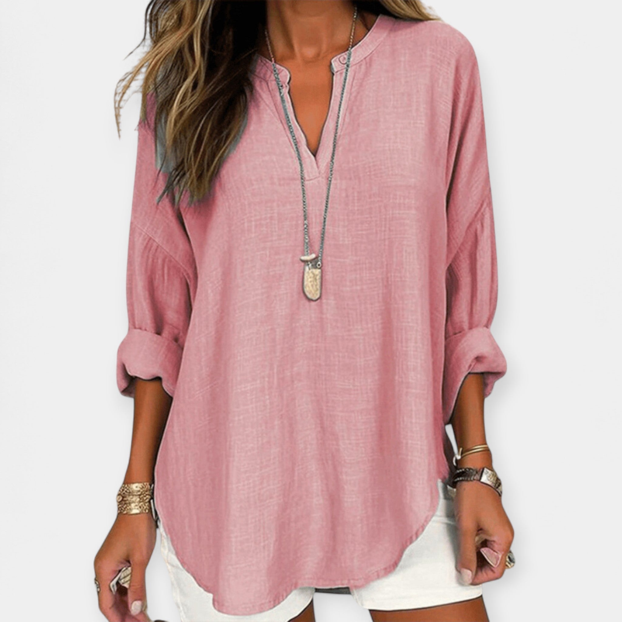 Ingrid | Blusa ligera de algodón casual