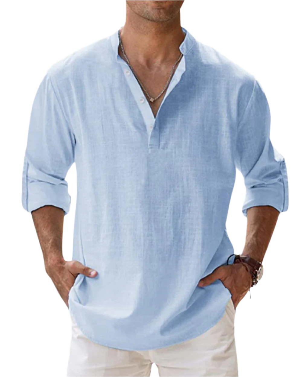 Fiorenzo | Camisa De Algodón Elegante Y Fresca