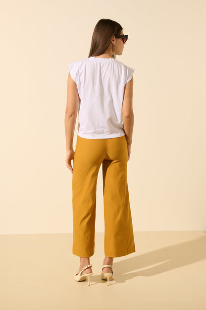 Noa | Pantalón Acampanado Elegante Y Cómodo