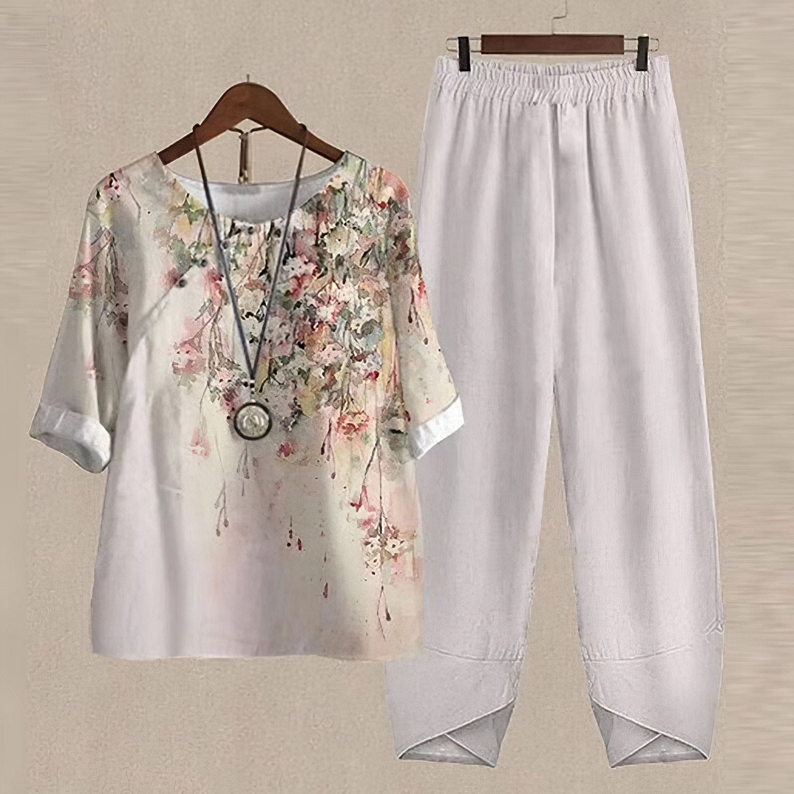 Giselle | Conjunto Casual De Dos Piezas Mujer Chic