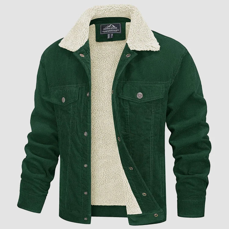 Dante | Chaqueta De Pana Con Forro De Borrego Para Hombre