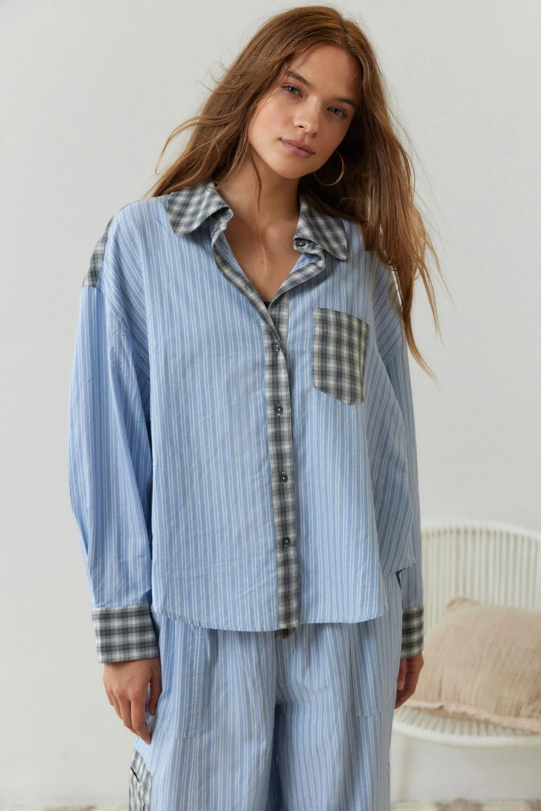 Cosycotton | Conjunto De Pijama De Dos Piezas En Algodón Suave Y Elástico