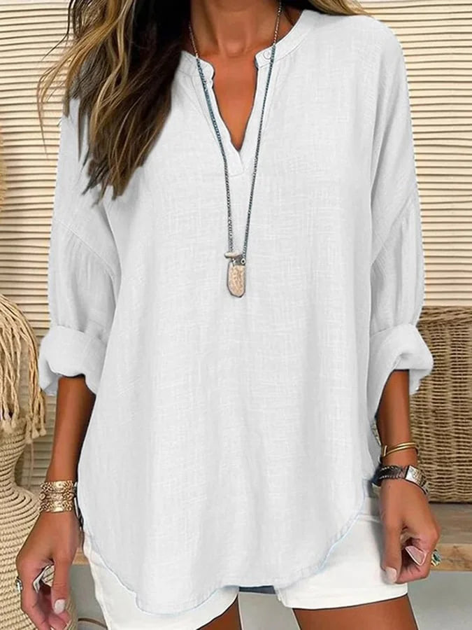 Lina | Camisa De Playa Holgada Y Ligera