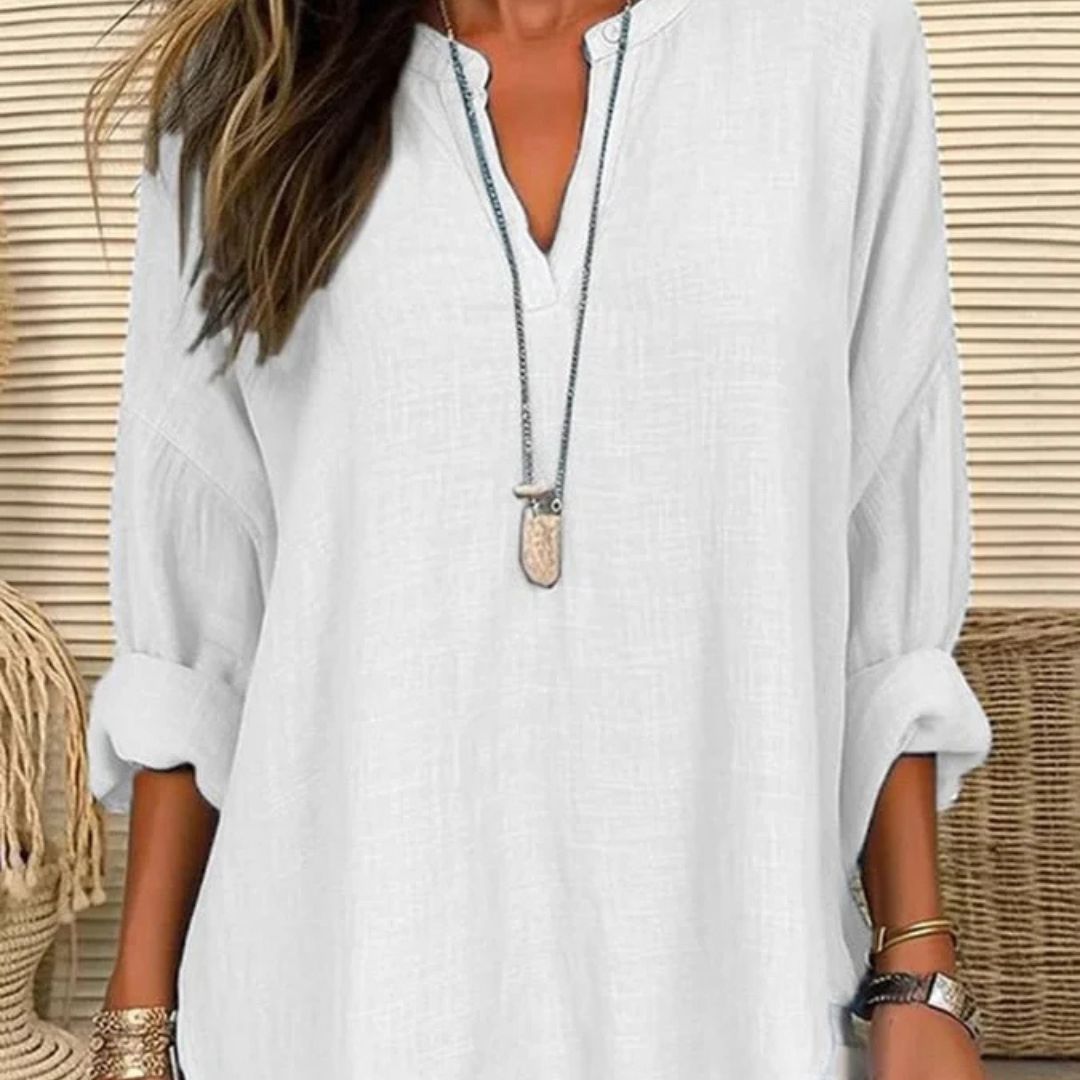 Lina | Camisa De Playa Holgada Y Ligera