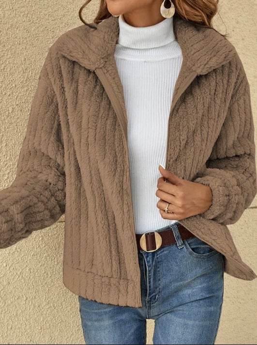 Fabia | Chaqueta Polar Mujer Cálida Y Suave