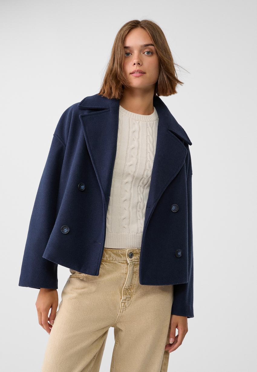 Flairy | Chaqueta Corta Doble Botonadura Para Un Look Moderno