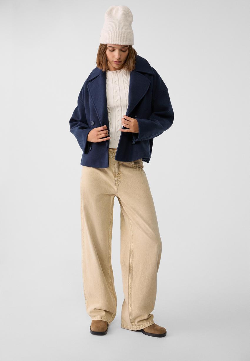 Flairy | Chaqueta Corta Doble Botonadura Para Un Look Moderno