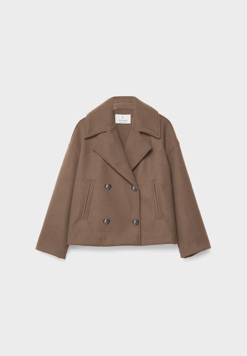 Flairy | Chaqueta Corta Doble Botonadura Para Un Look Moderno