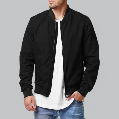Névalis | Cazadora Bomber Para Hombre Con Acabado Limpio