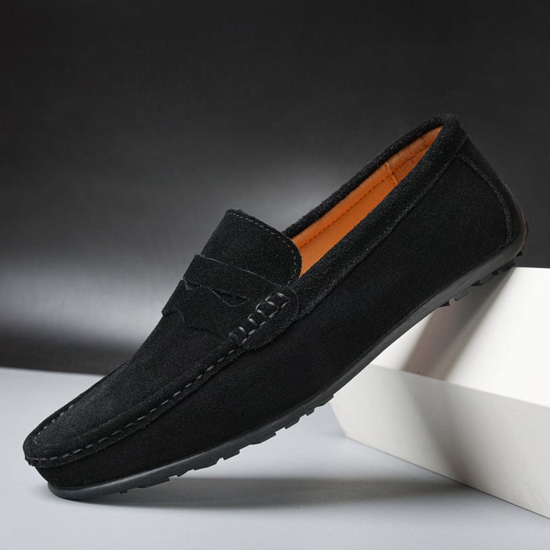 Jacob | Mocasines De Ante Elegantes Y Cómodos