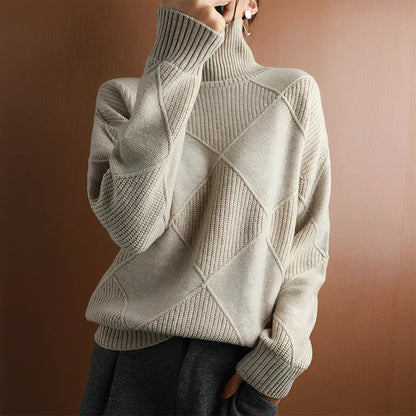 Zara | Jersey De Cuello Alto Casual Y Súper Cómodo