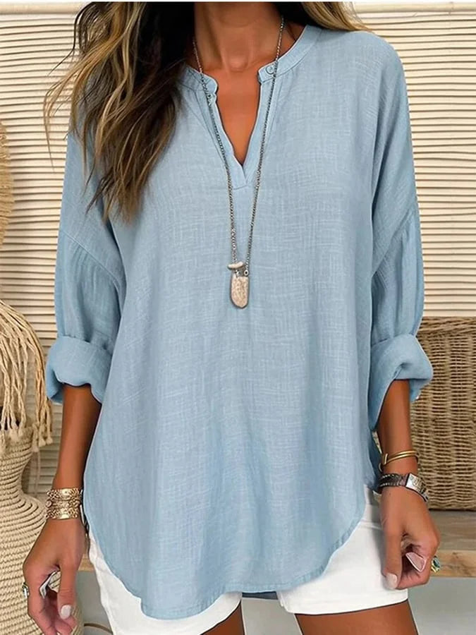 Lina | Camisa De Playa Holgada Y Ligera
