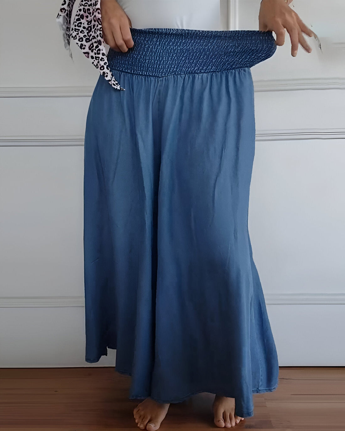 Elysia | Pantalón Amplio Y Cómodo Para Mujer Con Cintura Elástica Y Caída Fluida