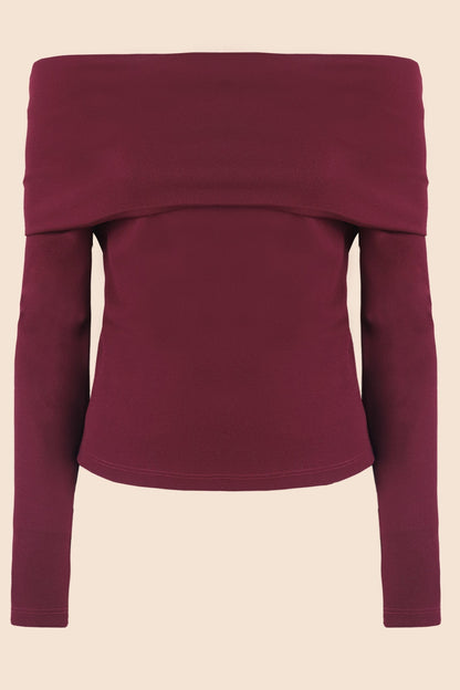 Luna | Top De Hombros Descubiertos Elegante Y Fresco