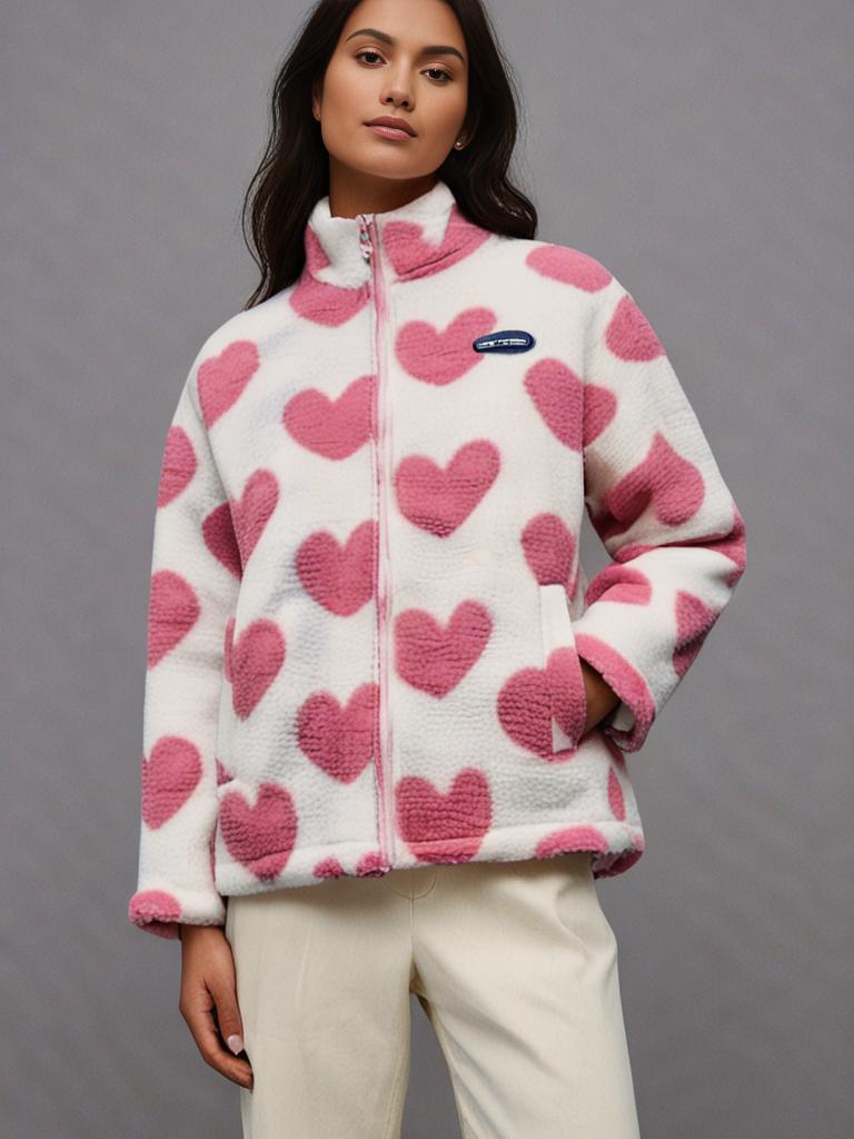 Violeta | Abrigo Corazón Reversible