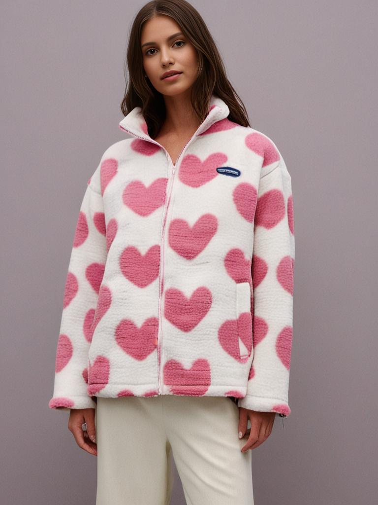 Violeta | Abrigo Corazón Reversible