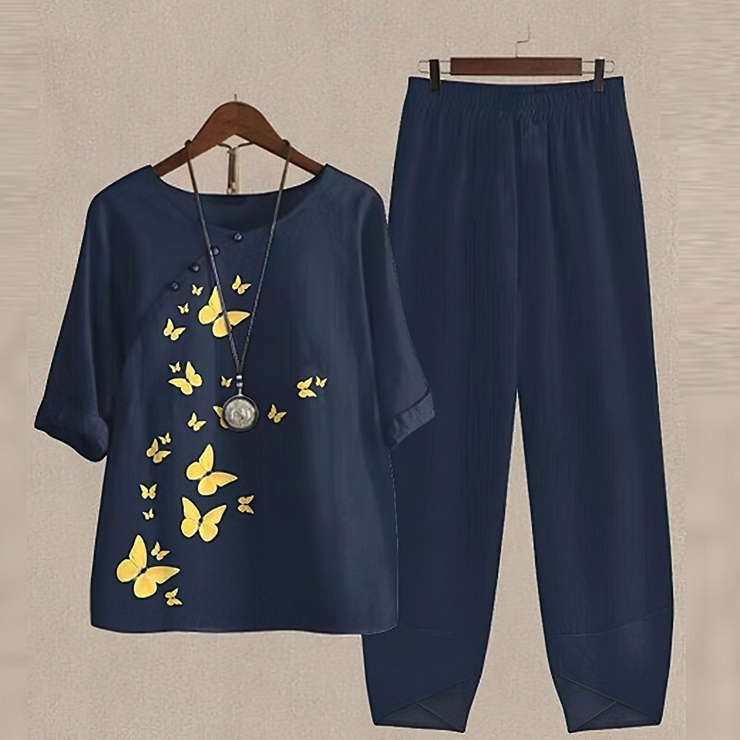 Giselle | Conjunto Casual De Dos Piezas Mujer Chic