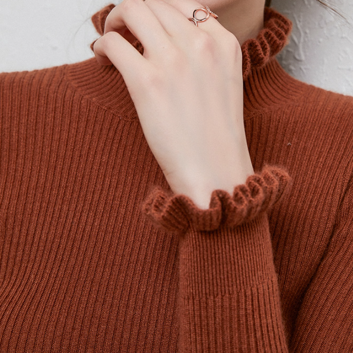 Nina | Suéter De Cuello Alto Cálido Y Elegante