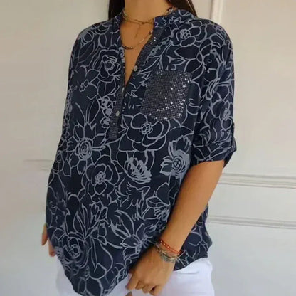 Maika | Blusa Floral Elegante