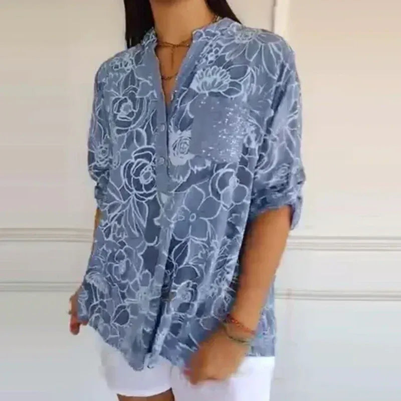 Maika | Blusa Floral Elegante