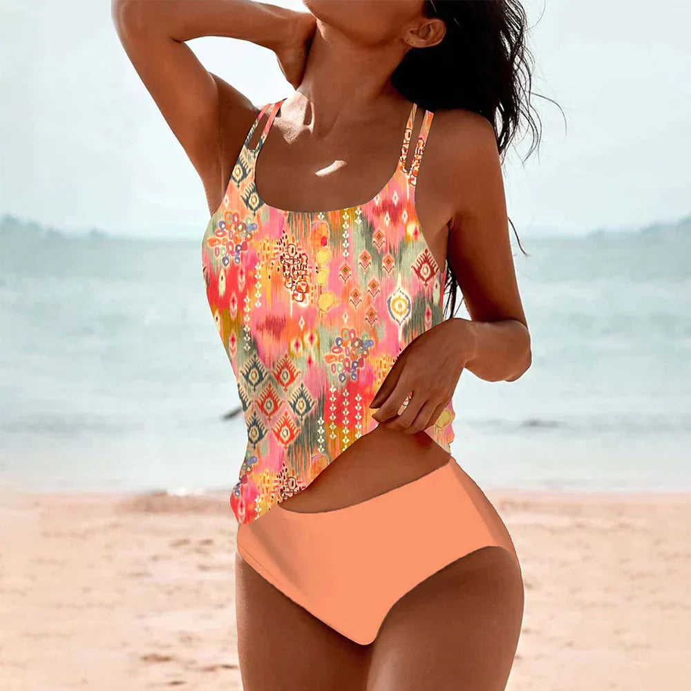 Serena | Tankini Elegante De Verano Para Mujer