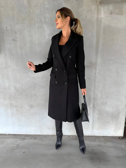 Martina | Elegante Abrigo Casual De Otoño E Invierno