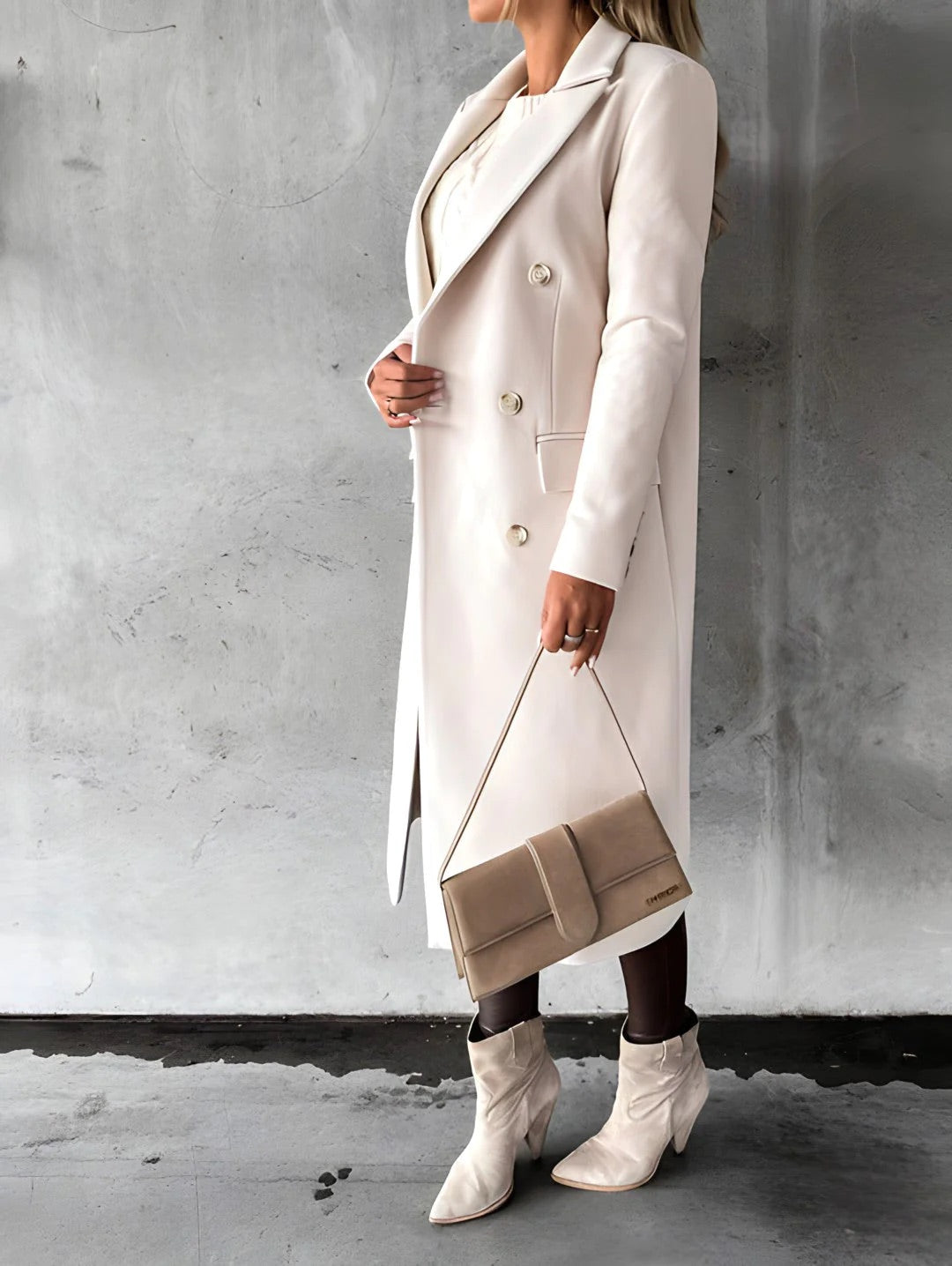 Martina | Elegante Abrigo Casual De Otoño E Invierno