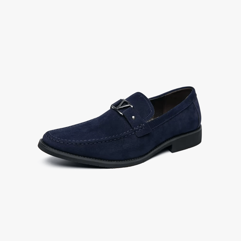 Vittoré | Mocasines De Vestir Para Hombre Con Detalle Metálico Y Diseño Angular