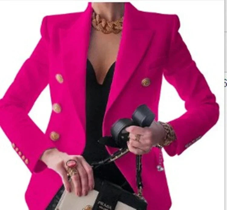 Kanaya | Blazer Elegante Con Botones Dorados