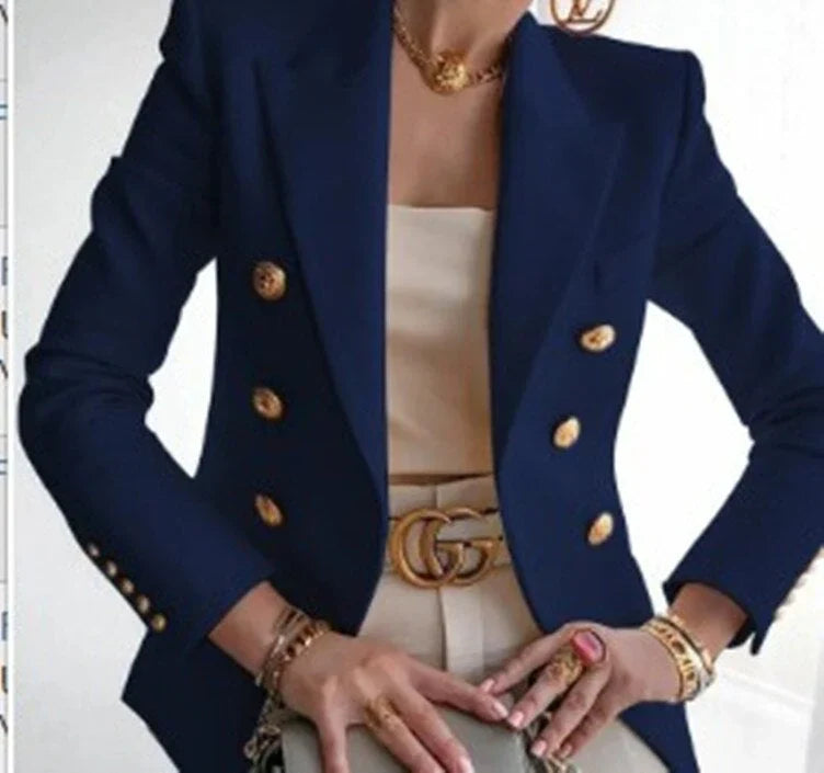 Kanaya | Blazer Elegante Con Botones Dorados