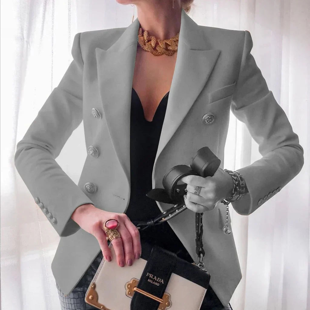 Kanaya | Blazer Elegante Con Botones Dorados