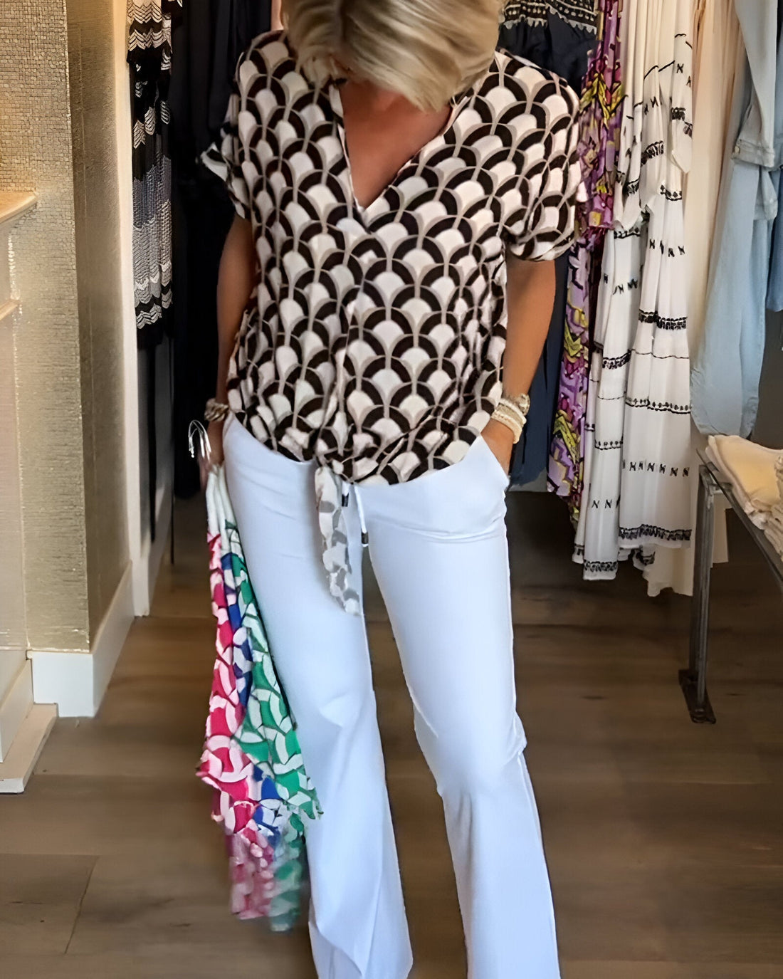 Luna | Blusa Casual Elegante Y Cómoda