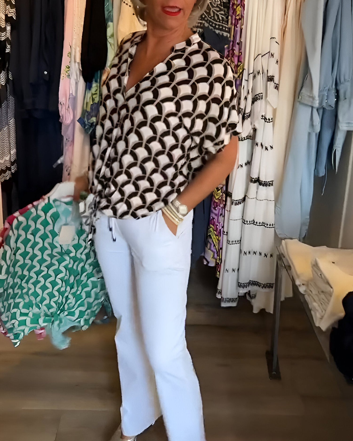 Luna | Blusa Casual Elegante Y Cómoda