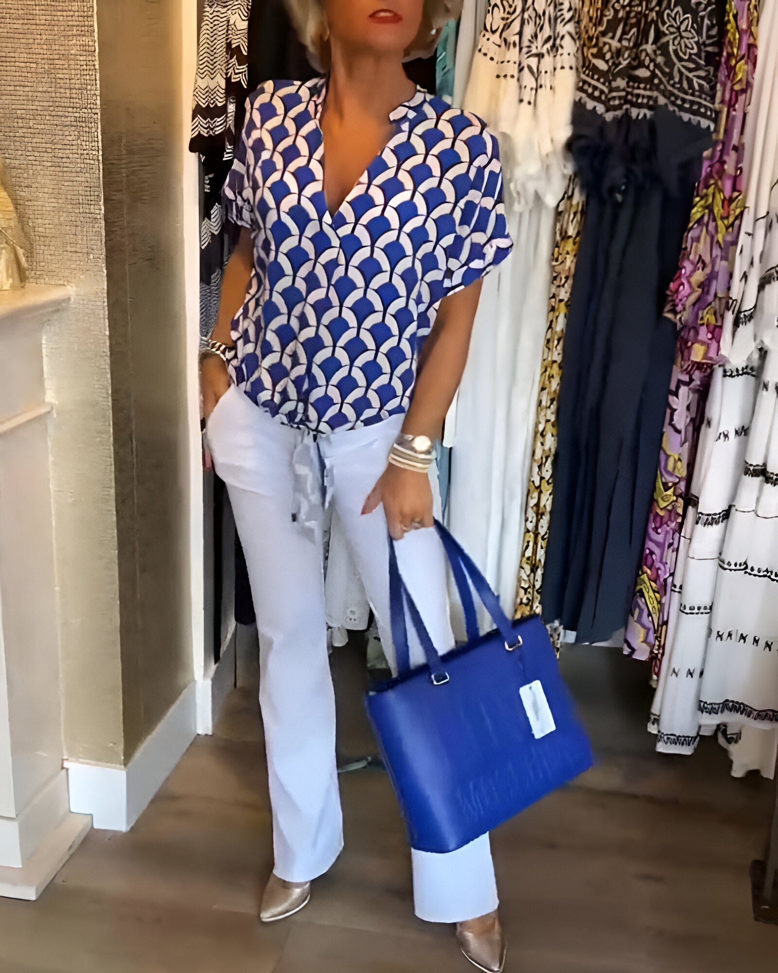 Luna | Blusa Casual Elegante Y Cómoda