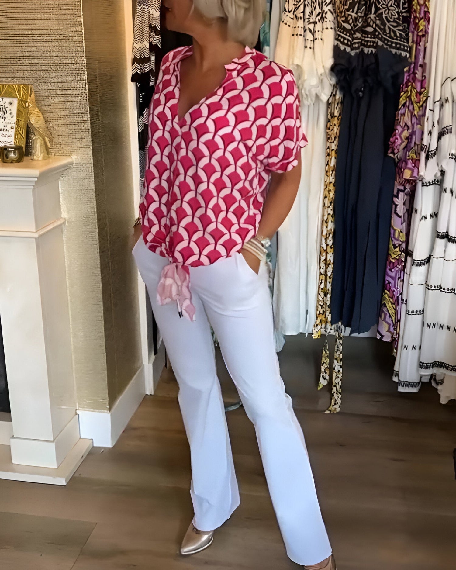 Luna | Blusa Casual Elegante Y Cómoda