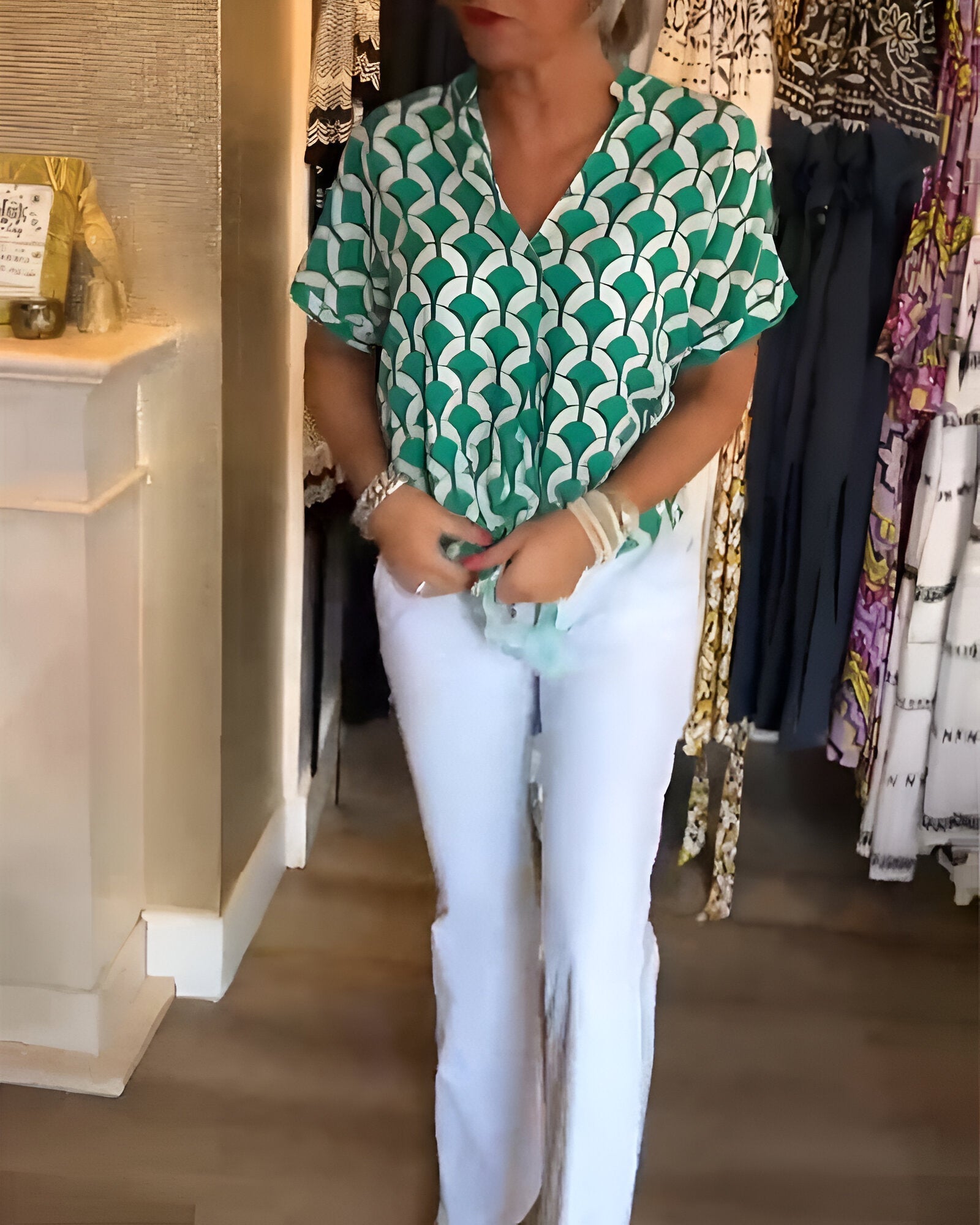 Luna | Blusa Casual Elegante Y Cómoda