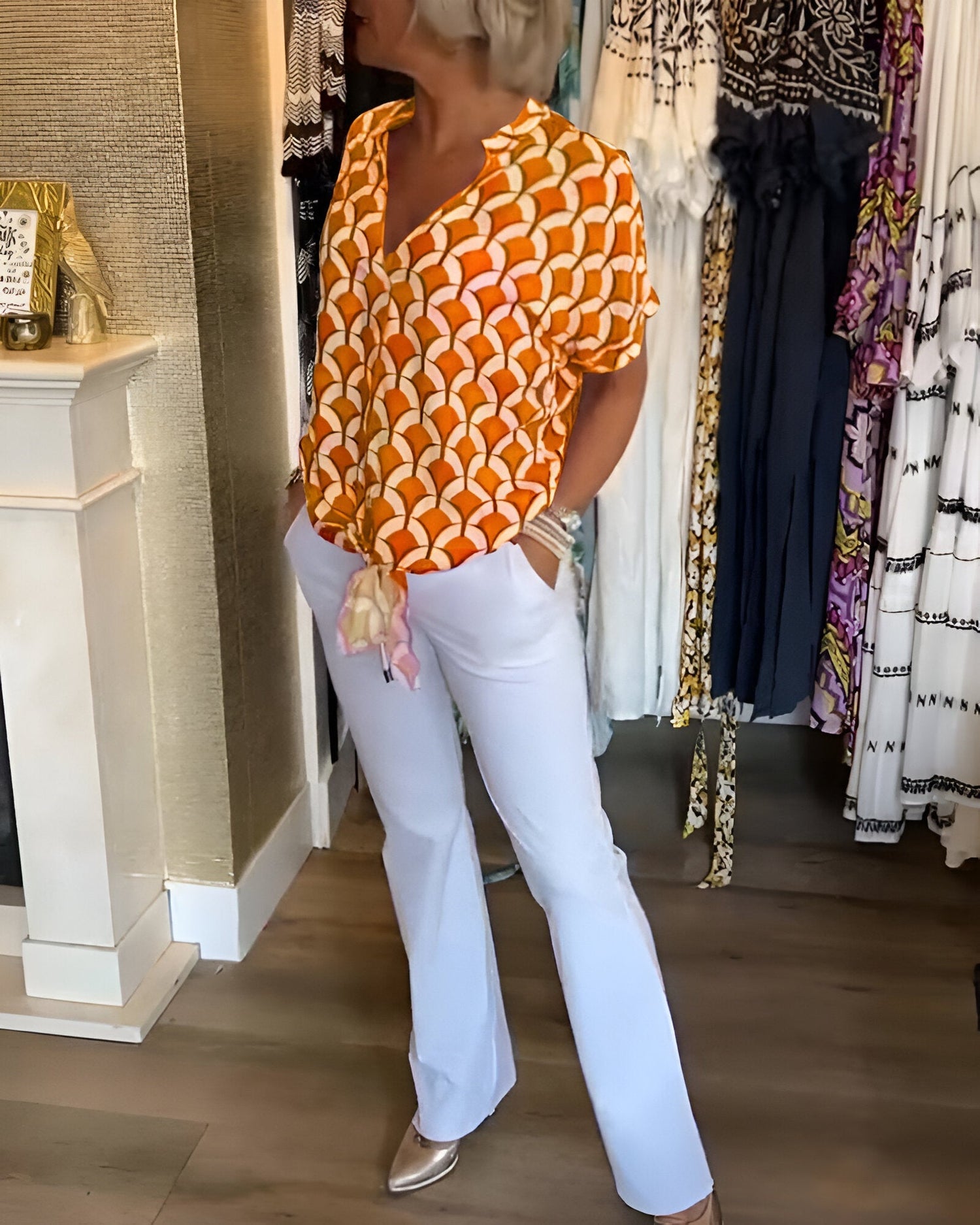 Luna | Blusa Casual Elegante Y Cómoda