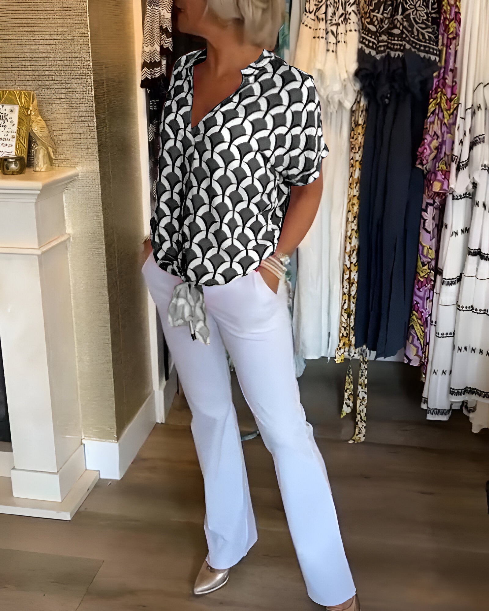 Luna | Blusa Casual Elegante Y Cómoda