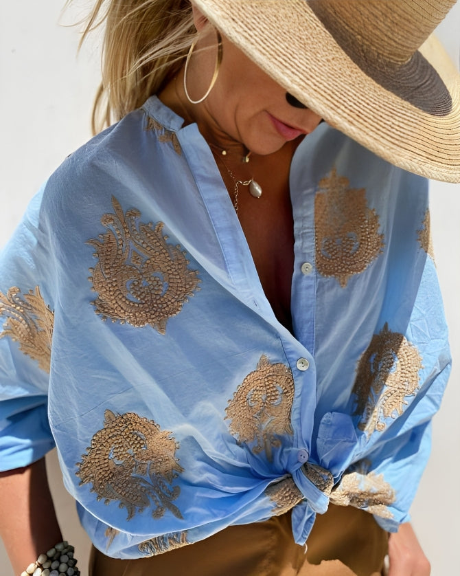 Simone | Blusa Ibiza Chic De Estilo Bohemio