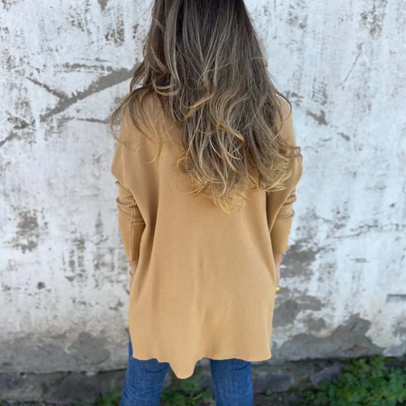 Celine | Túnica De Mujer De Punto Suave Con Diseño Relajado Y Laterales Ventilados