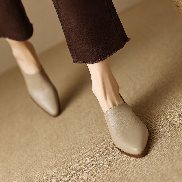 Carla | Mocasines Planos De Mujer Con Diseño Minimalista Y Punta Fina