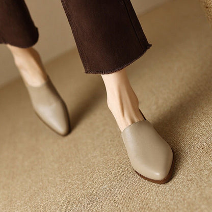 Carla | Mocasines Planos De Mujer Con Diseño Minimalista Y Punta Fina