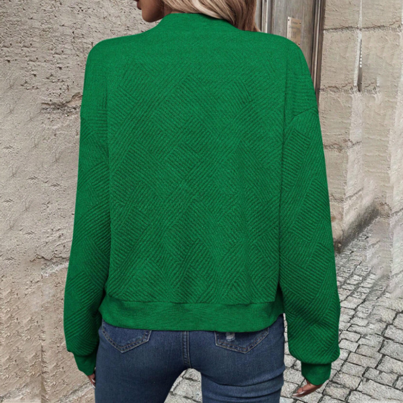 Ella | Chaqueta Bomber De Punto