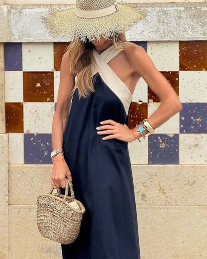 Martina | Vestido Mujer Sin Mangas Elegante Y Fresco