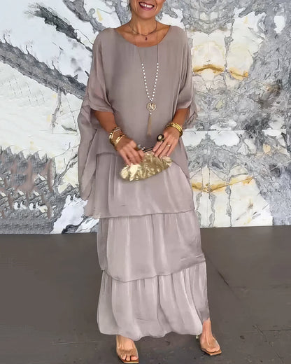 Camila | Vestido Artístico De Corte Amplio