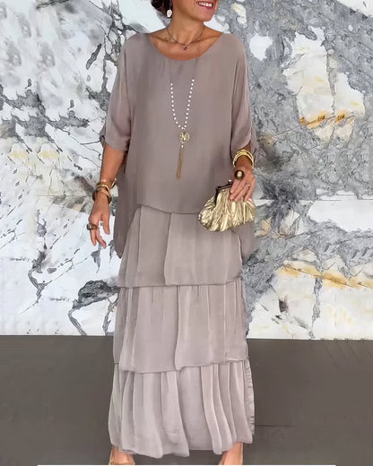 Camila | Vestido Artístico De Corte Amplio